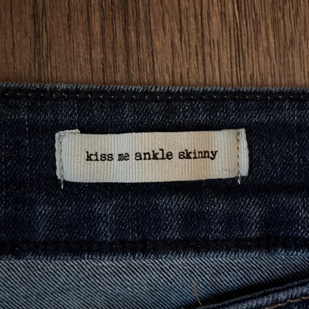 Jessica Simpson plus size kiss me ankle skinny jean - Picture 6 of 9